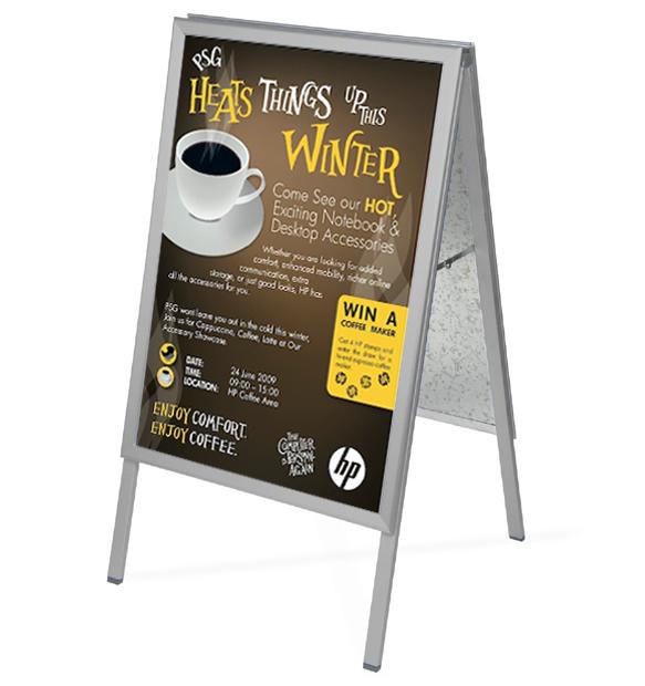 A Frame with 2 Inserts printed 1 Side - Click to enlarge