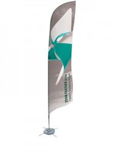 Bow Banner 2.4m Single Inc Base - Click to enlarge