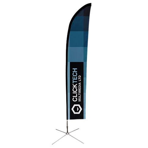 Bow Banner 4.1m Single Inc Base - Click to enlarge