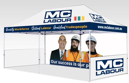6mX3m Printed Marquee - Click to enlarge
