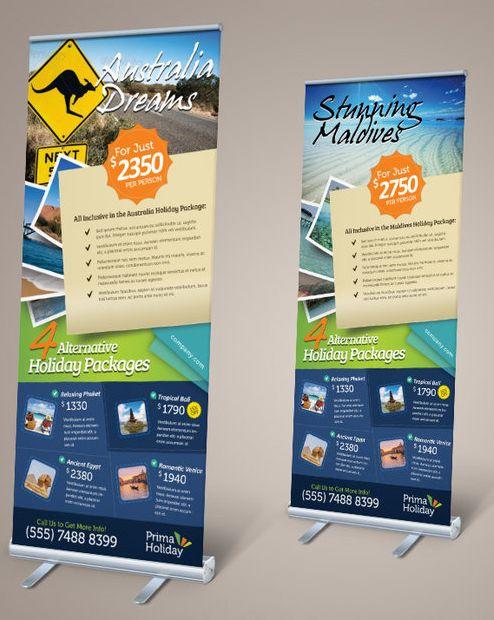 Banner Pull Up 850x2000mm - Click to enlarge