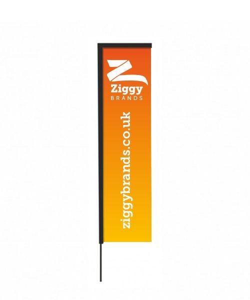 Rectangle Banner 2.1m With Pole - Click to enlarge