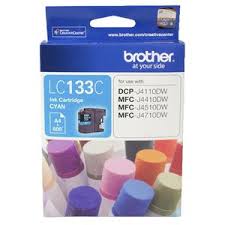 Brother OEM LC-133 Inkjet Cyan - Click to enlarge