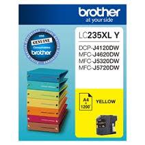 Brother OEM LC-235XL Yellow Inkjet - Click to enlarge