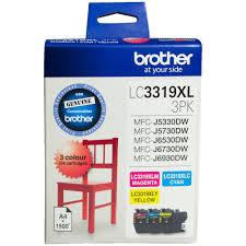 Brother OEM 3319XL 3 Pack Ink Cartridges - Click to enlarge