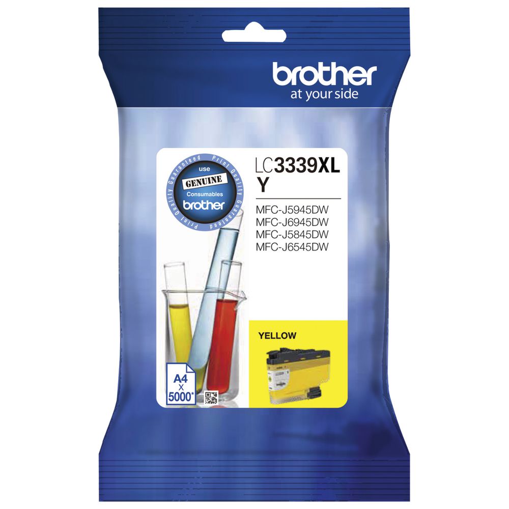 Brother OEM 3339XL Yellow  Ink Cartridge - Click to enlarge