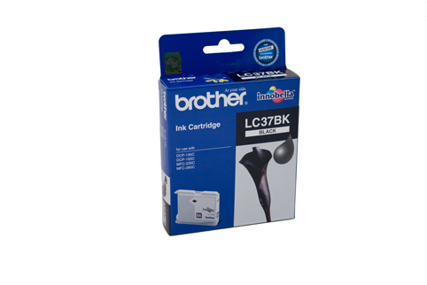 Brother OEM LC-37 Black Inkjet - Click to enlarge