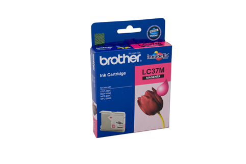 Brother OEM LC-37 Magenta Inkjet - Click to enlarge