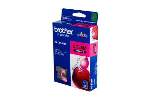 Brother OEM LC-38 Magenta Inkjet - Click to enlarge