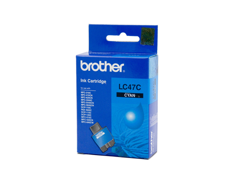 Brother OEM LC-47 Cyan  Inkjet - Click to enlarge