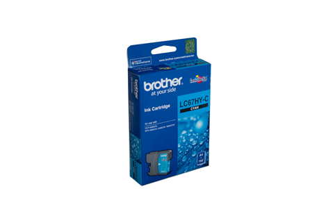 Brother OEM LC-67 HY Cyan Inkjet - Click to enlarge