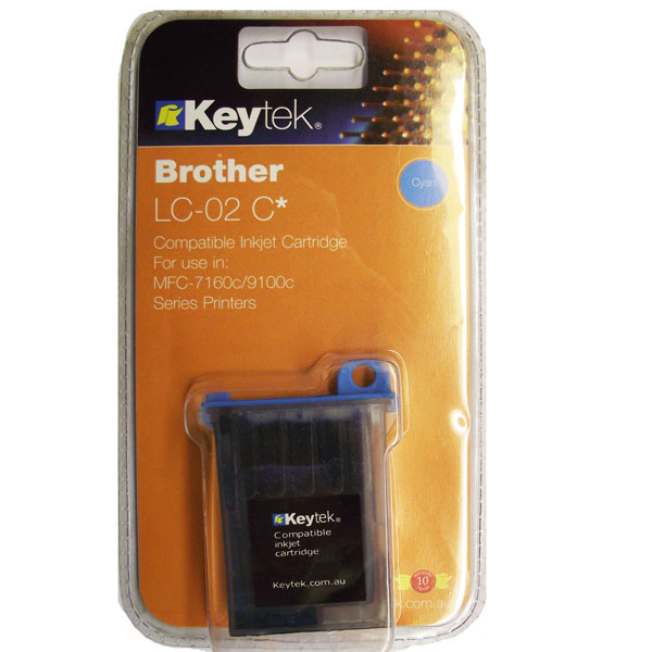 Brother Compatible Lc-02 Cyan Inkjet - Click to enlarge
