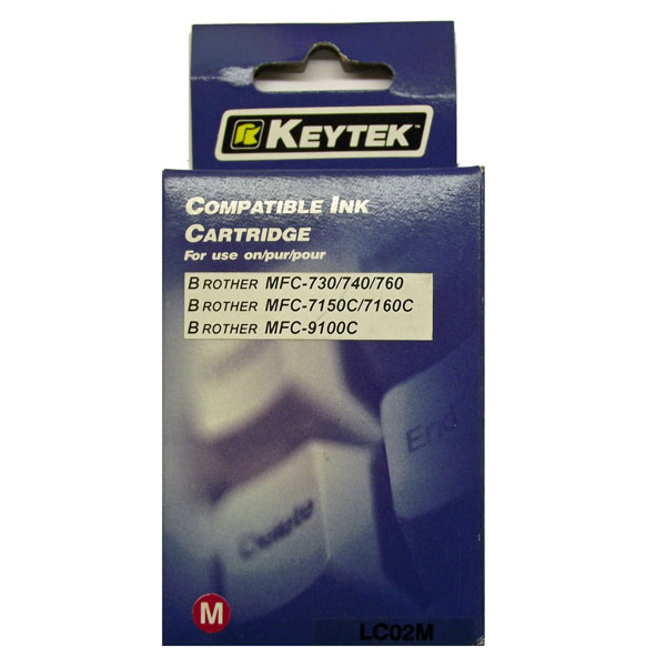 Brother Compatible Lc-02 Magenta Inkjet - Click to enlarge