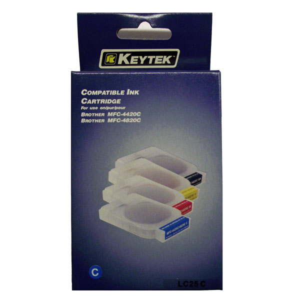 Brother Compatible Lc-25 Cyan Inkjet - Click to enlarge