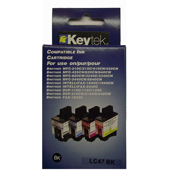 Brother Compatible LC-47 Black Inkjet - Click to enlarge