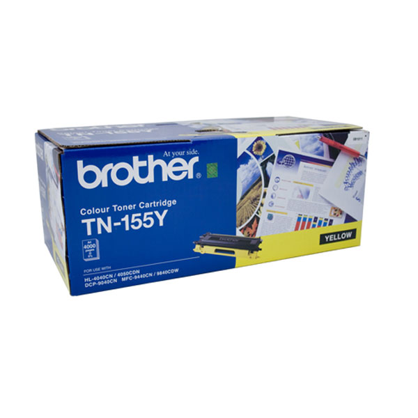 Brother OEM TN-155 Yellow Toner - Click to enlarge