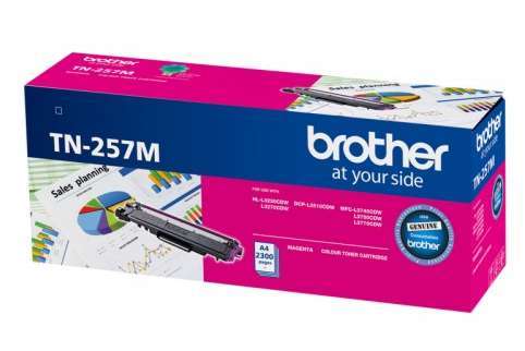 Brother OEM TN-257 Toner Magenta - Click to enlarge