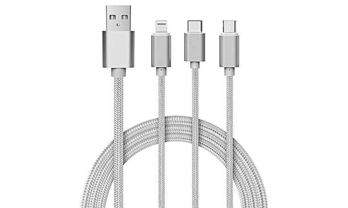 Charger 3 in 1 USB cable - Click to enlarge