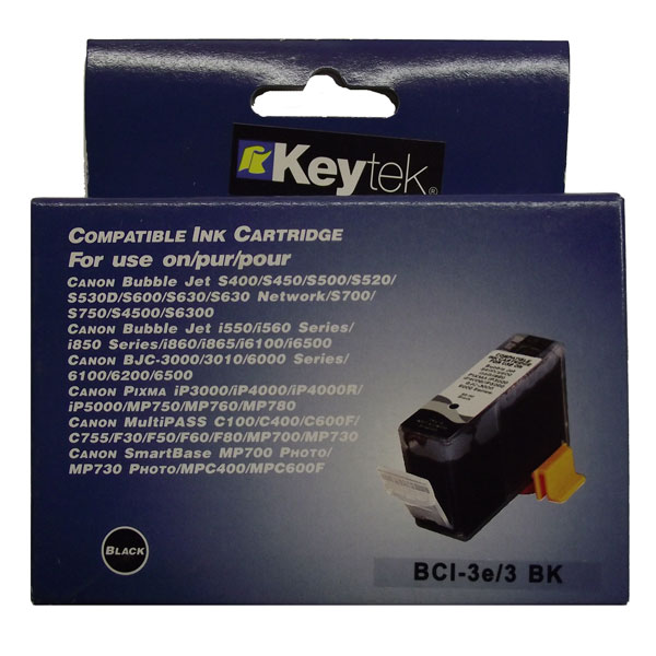 Canon Compatible Bci-3 Black - Click to enlarge