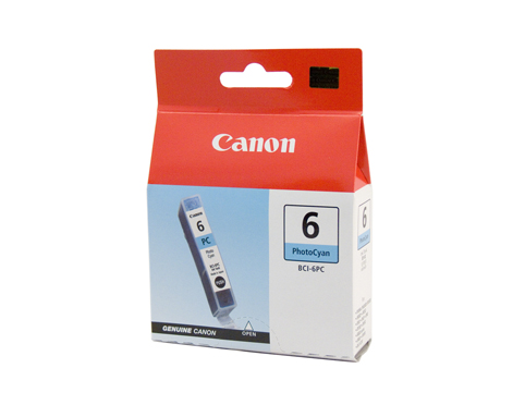 Canon Oem Bci-6Pc Photo Cyan - Click to enlarge