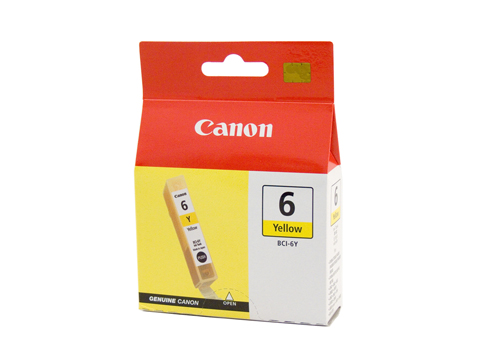 Canon Oem Bci-6Y Yellow - Click to enlarge