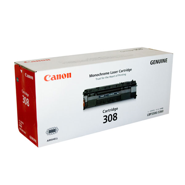 Canon OEM CART308 (LBP 3300) Black Toner - Click to enlarge