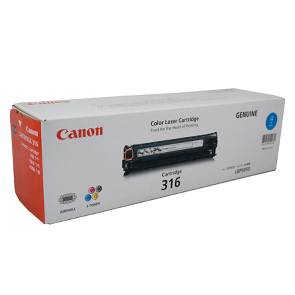 Canon OEM CART316 Toner Cyan - Click to enlarge
