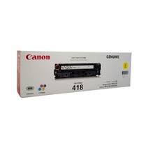 Canon OEM CART418 Yellow - Click to enlarge
