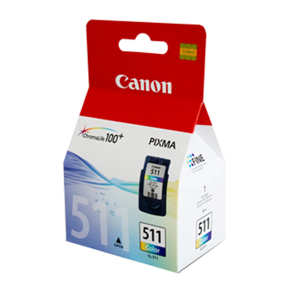 Canon OEM CL-511 Colour Ink Cartridge - Click to enlarge