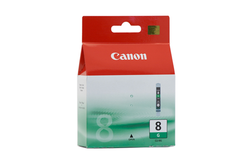 Canon OEM CLI-8 Green Inkjet Cartridge - Click to enlarge