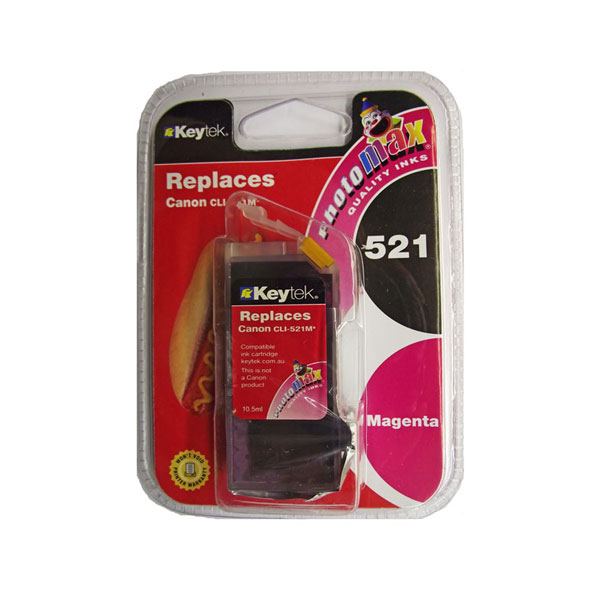 Canon Compat CLI-521 Magenta Blister Pac - Click to enlarge