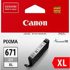 Canon OEM CLI-671XL HY Ink Grey - Click to enlarge