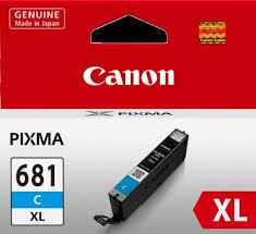 Canon OEM CLI-681XL Inkjet Cyan - Click to enlarge