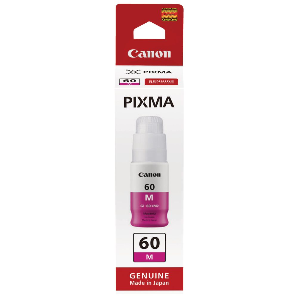 Canon OEM GI60 Magenta Ink Bottle - Click to enlarge