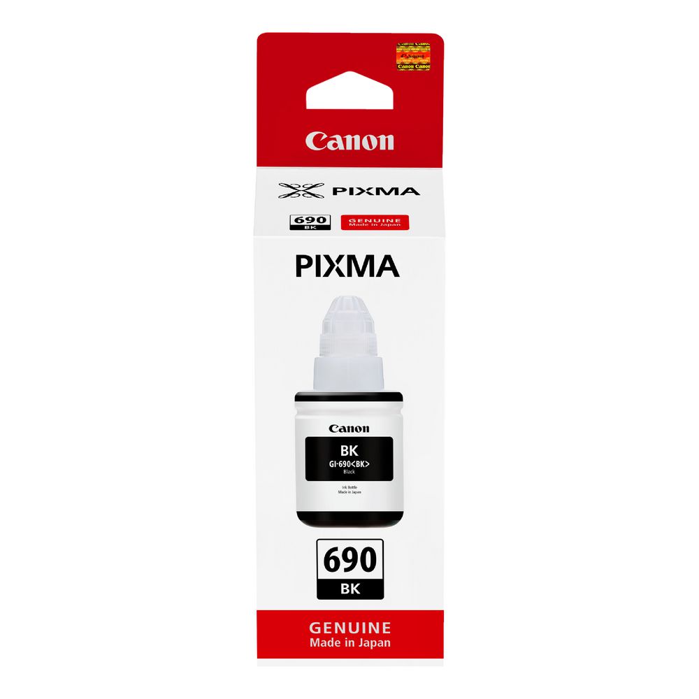 Canon OEM GI690 Black Ink Bottle - Click to enlarge