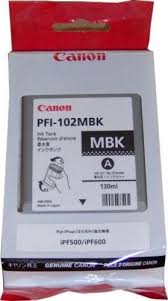 Canon OEM PFI-102 Matte Black - Click to enlarge