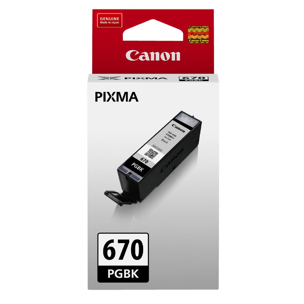 Canon OEM PGI-670 Standard Ink Black - Click to enlarge