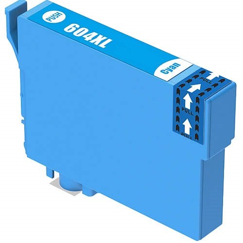 Epson Compatible 604XL Cyan Ink - Click to enlarge
