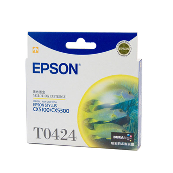 Epson OEM T0424 Stylus C82 Yellow - Click to enlarge
