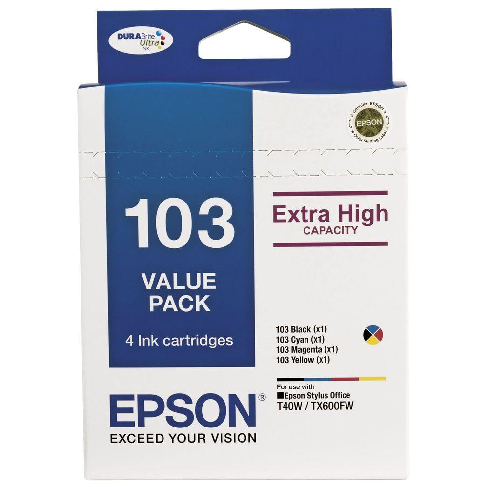 Epson OEM 103N Pack B/C/M/Y - Click to enlarge