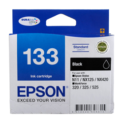 Epson OEM T1331 (133) Black Inket - Click to enlarge