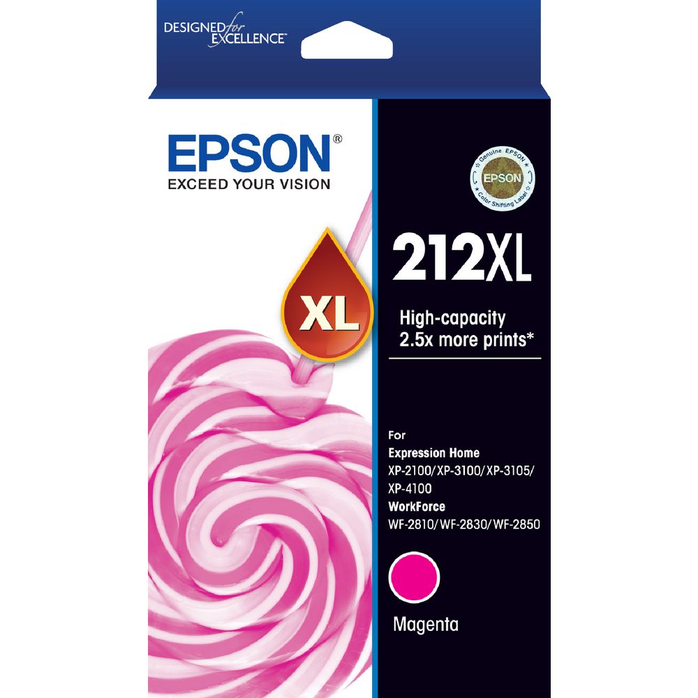 Epson OEM 212XL H/Y Magenta - Click to enlarge