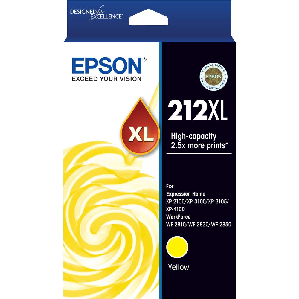 Epson OEM 212XL H/Y Yellow - Click to enlarge