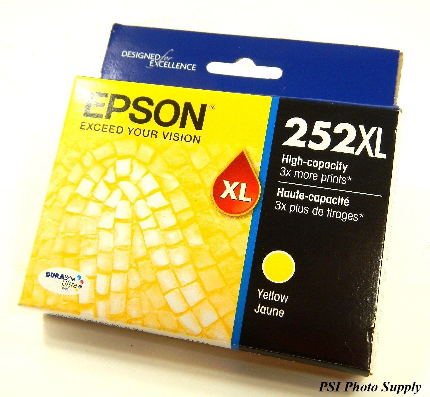 Epson OEM 252XL HY Yellow - Click to enlarge