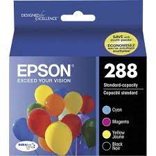Epson OEM 288 4  Pack B/C/M/Y - Click to enlarge