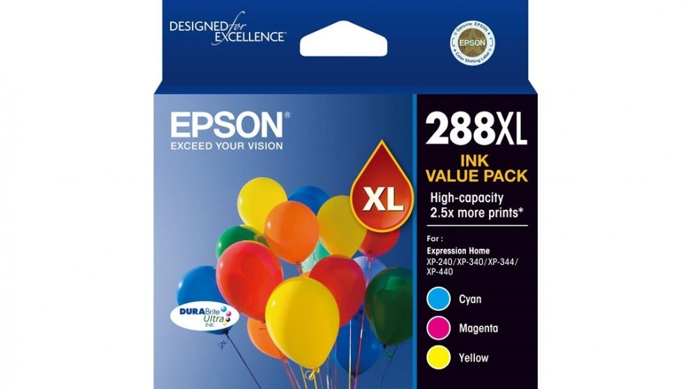 Epson OEM 288 XL 3 Colour Pack - Click to enlarge