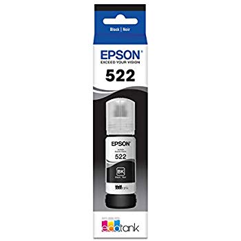 Epson OEM 522  Black Ink Bottle - Click to enlarge