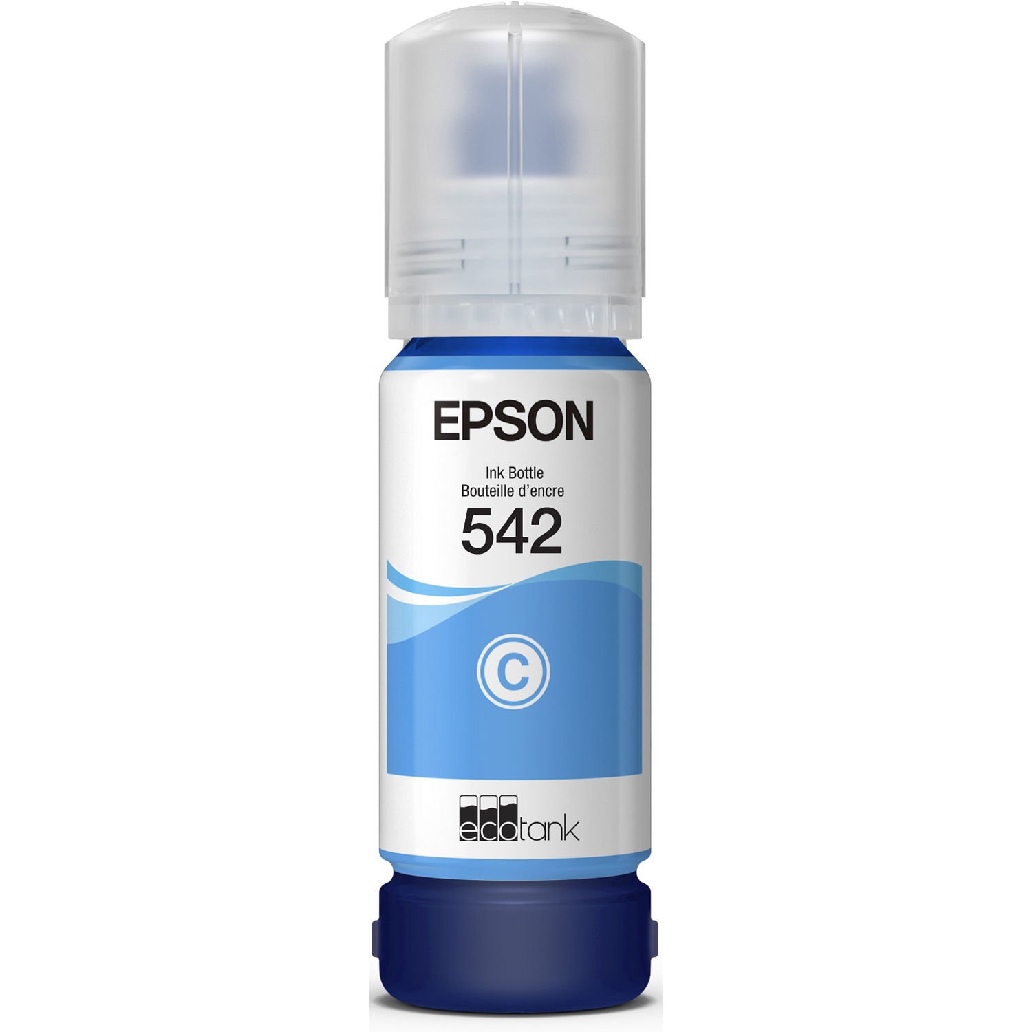 Epson OEM 542  Cyan Ink Bottle - Click to enlarge