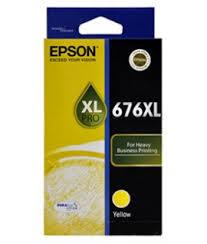 Epson OEM 676XL Inkjet Yellow - Click to enlarge