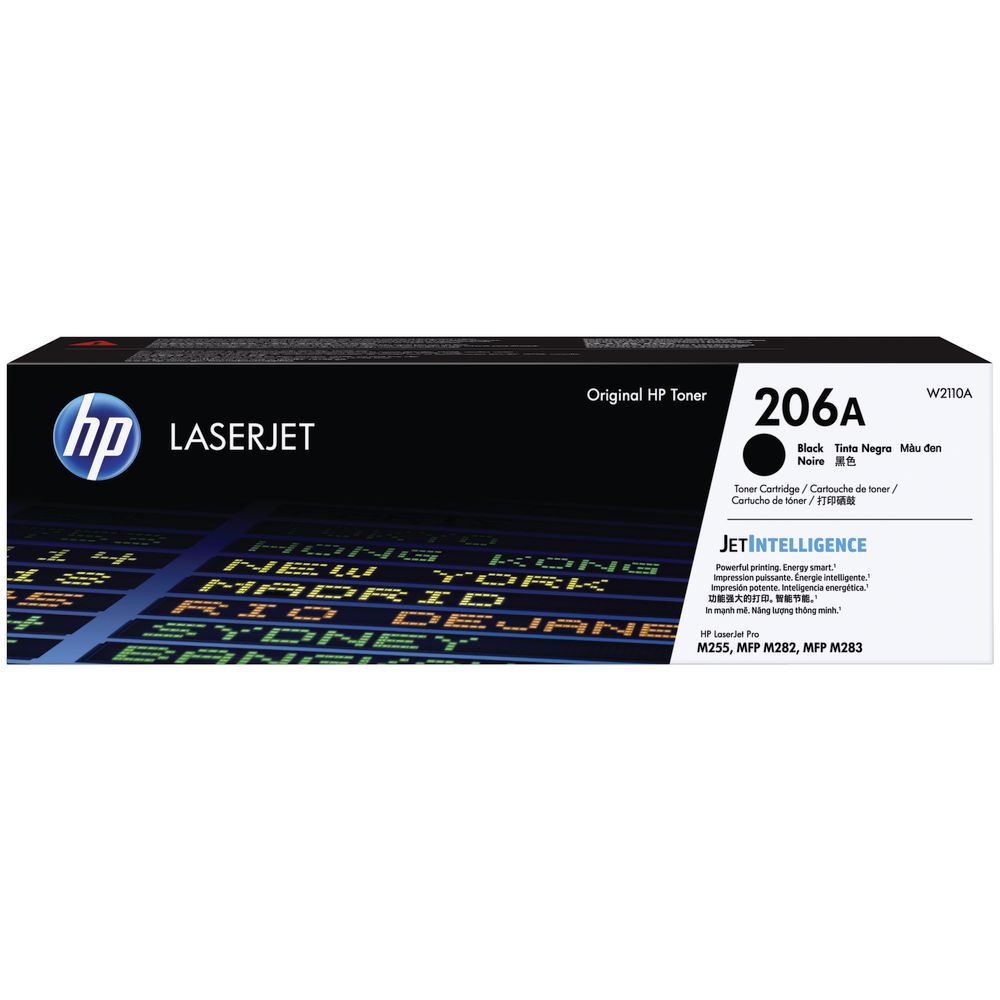 HP OEM 206A W2110A L/Y Black Toner - Click to enlarge